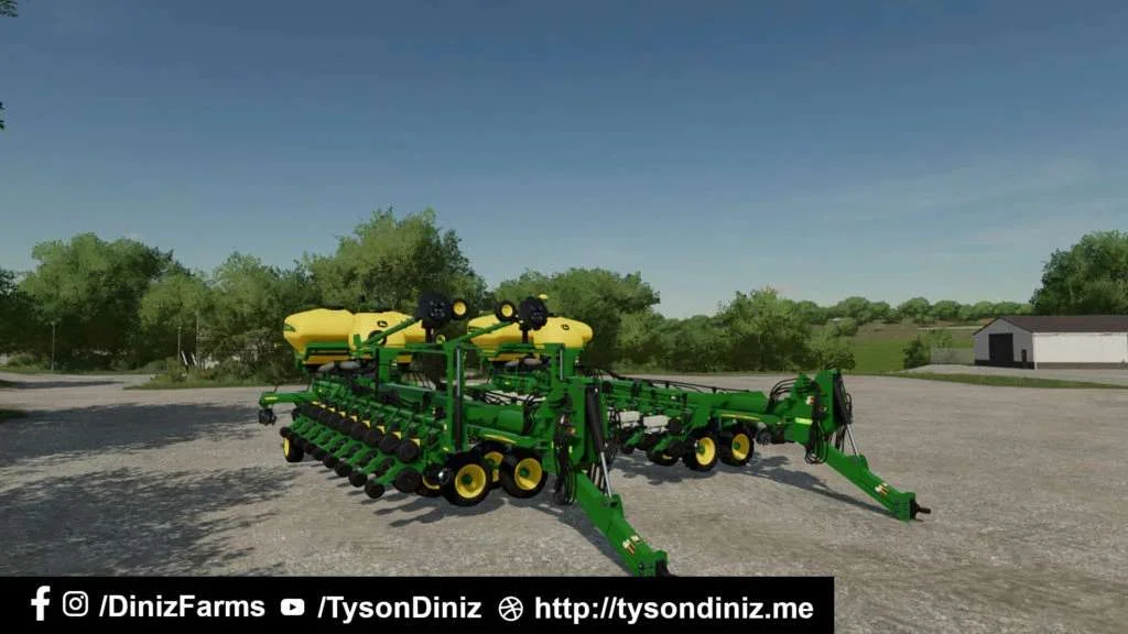 JOHN DEERE DB60 24 ROW PLANTER v1.0 FS22 FS22 Mod Free Download