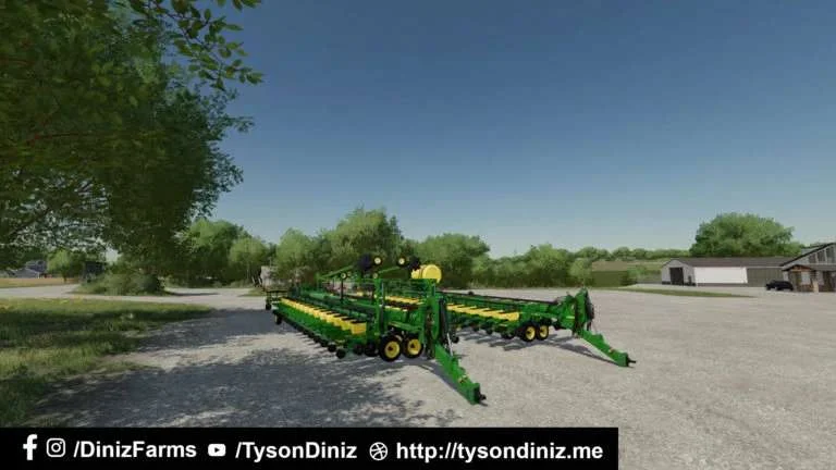 JOHN DEERE DB90 36 ROW PLANTER (2004 MODEL YEAR) v1.0 FS22 FS22 Mod Free Download