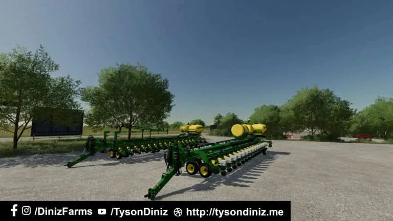 JOHN DEERE DB90 36 ROW PLANTER (LATE MODEL) v1.0 FS22 FS22 Mod Free Download