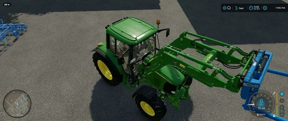 John Deere Frontlader 603R v1.0 FS22 FS22 Mod Free Download