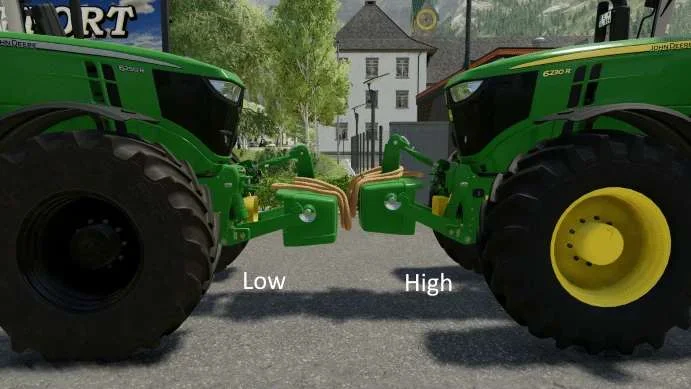 John Deere Pickup weights v1.0 FS22 FS22 Mod Free Download