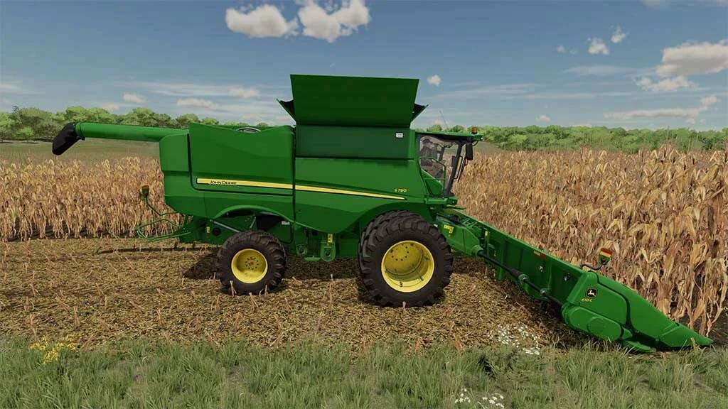 John Deere S790 v1.0 FS22 FS22 Mod Free Download