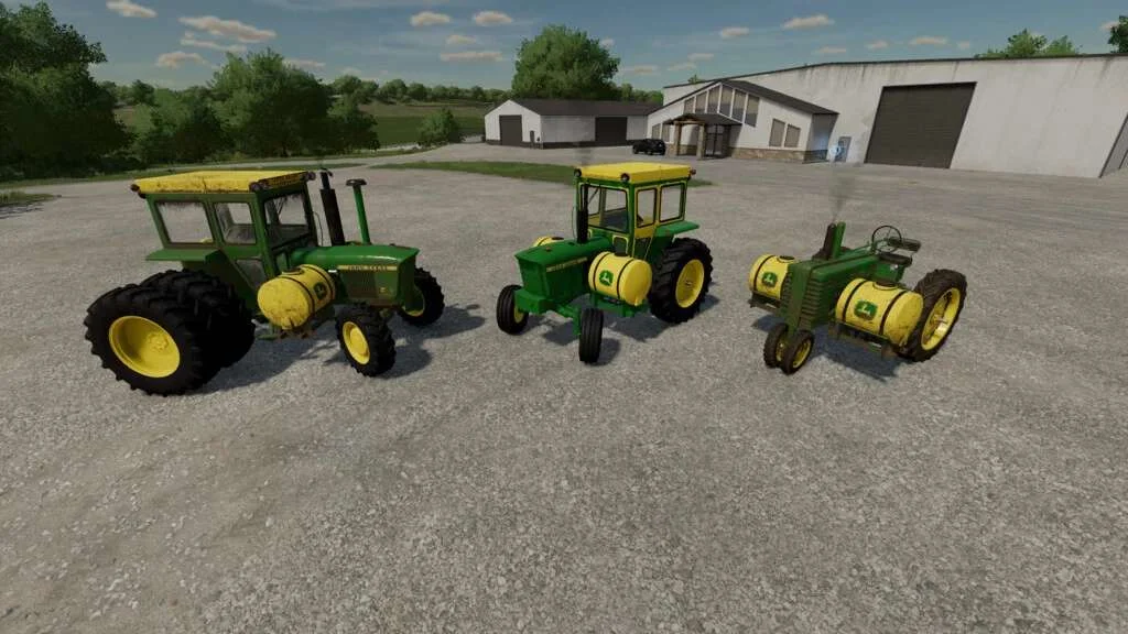 John Deere Saddle Tanks v1.0 FS22
