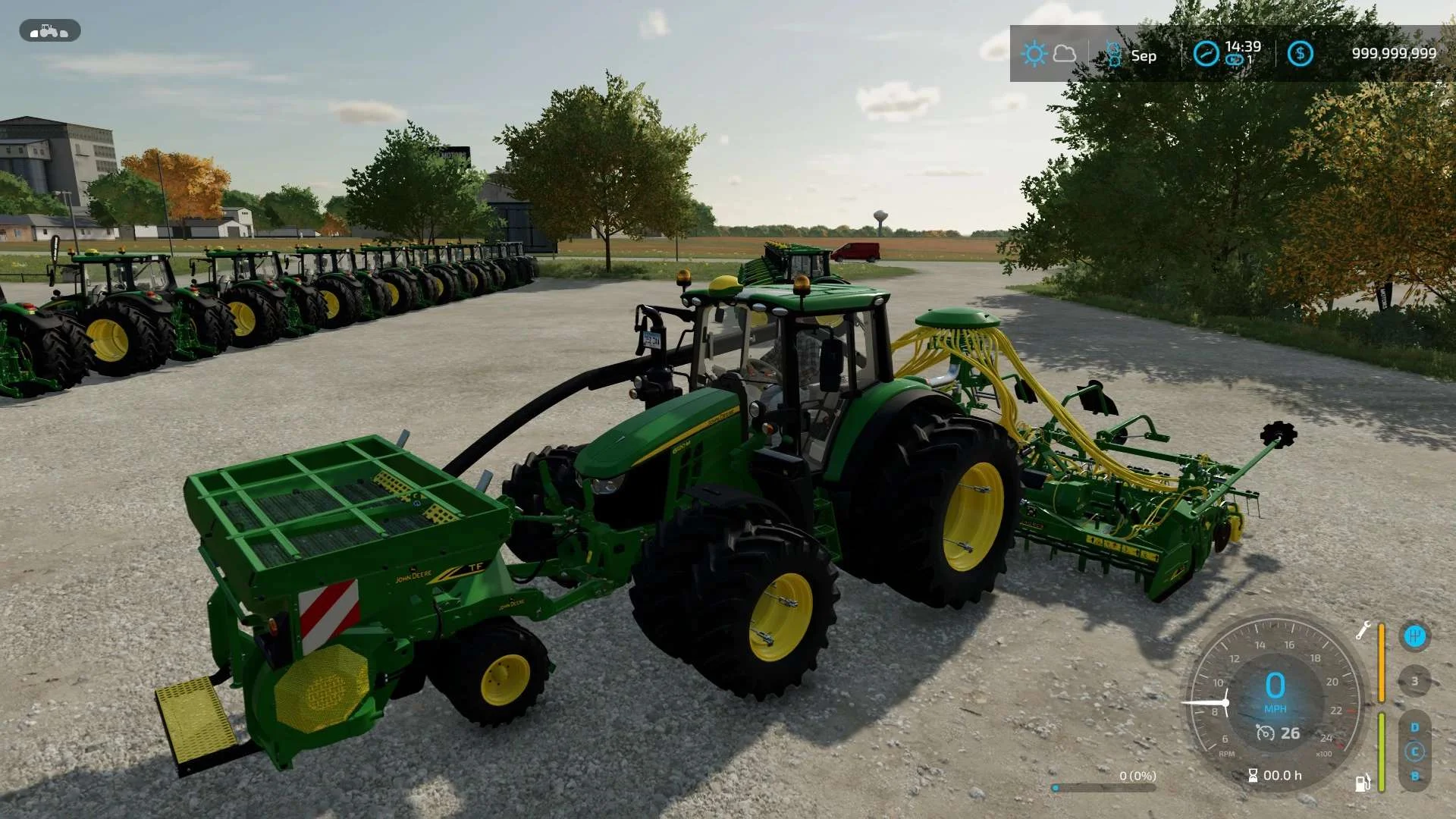 John Deere Seeder Attachment v1.0 FS22 FS22 Mod Free Download