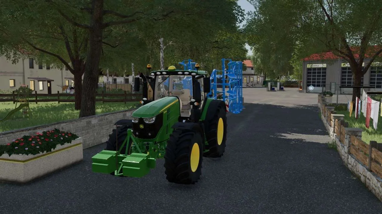 John Deere Weight v1.0.0.1 FS22 FS22 Mod Free Download