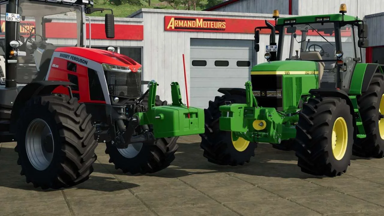 John Deere Weight v1.0 FS22 FS22 Mod Free Download