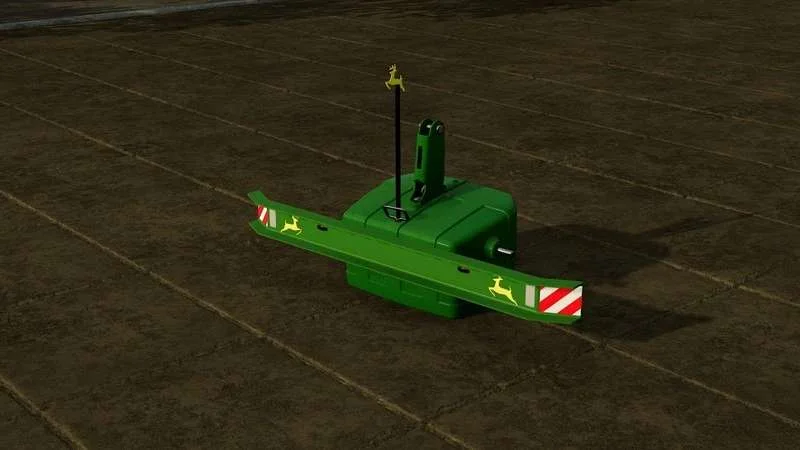 John Deere Weight With Bumper v1.0 FS22 FS22 Mod Free Download