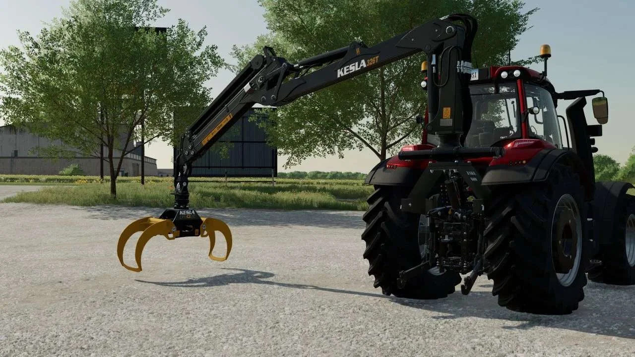Kesla 326T Crane with JAKE600 attacher v1.2 FS22