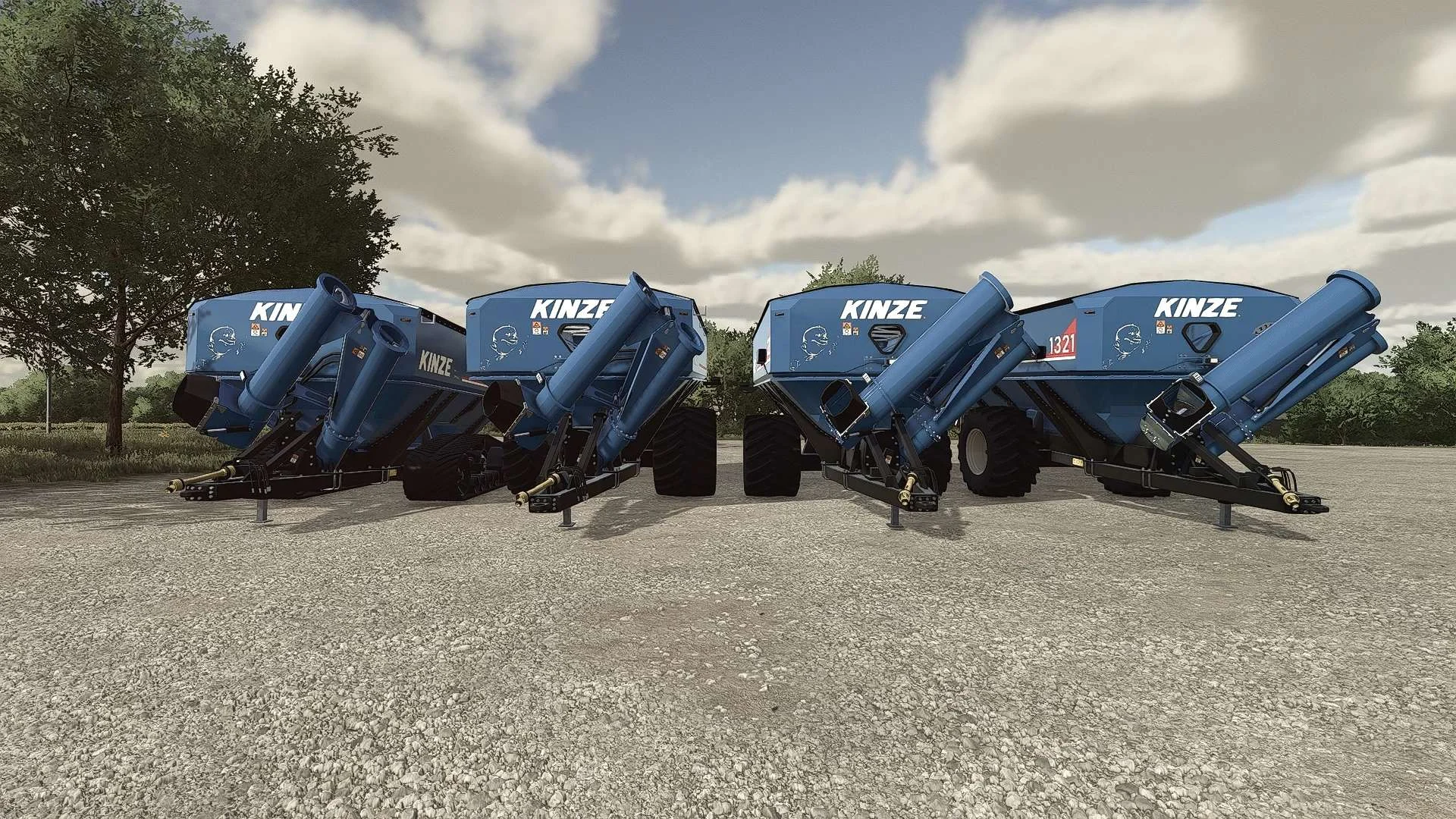 Kinze 1321 Dual Auger Cart v1.0.0.4 FS22 FS22 Mod Free Download