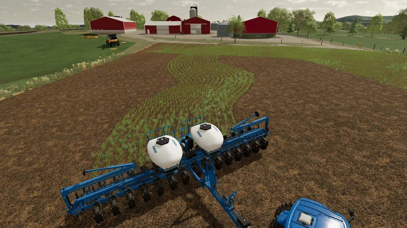 KINZE 3665 BLUE DRIVE PLANTER V1.0 FS22