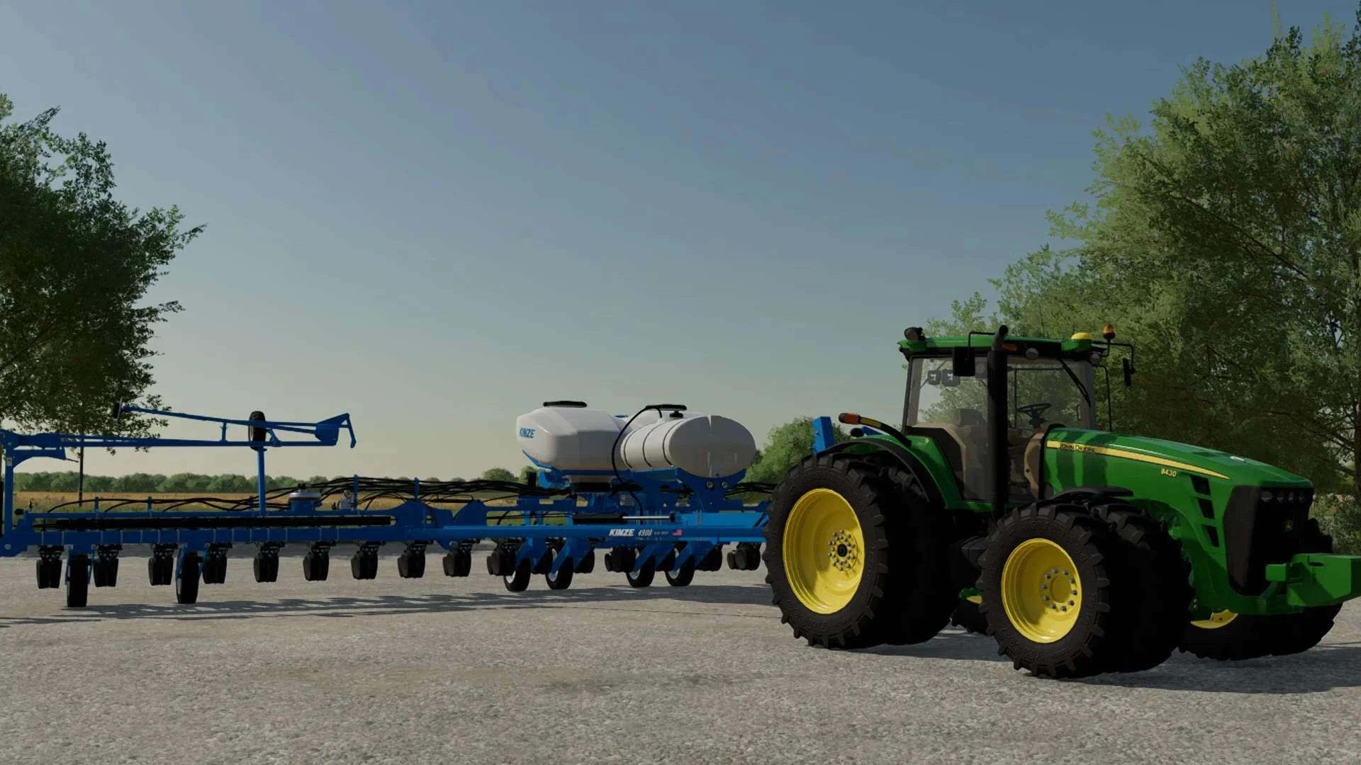 Kinze 4900 and 4905 blue drive 24 row planters v1.0 FS22 FS22 Mod Free Download