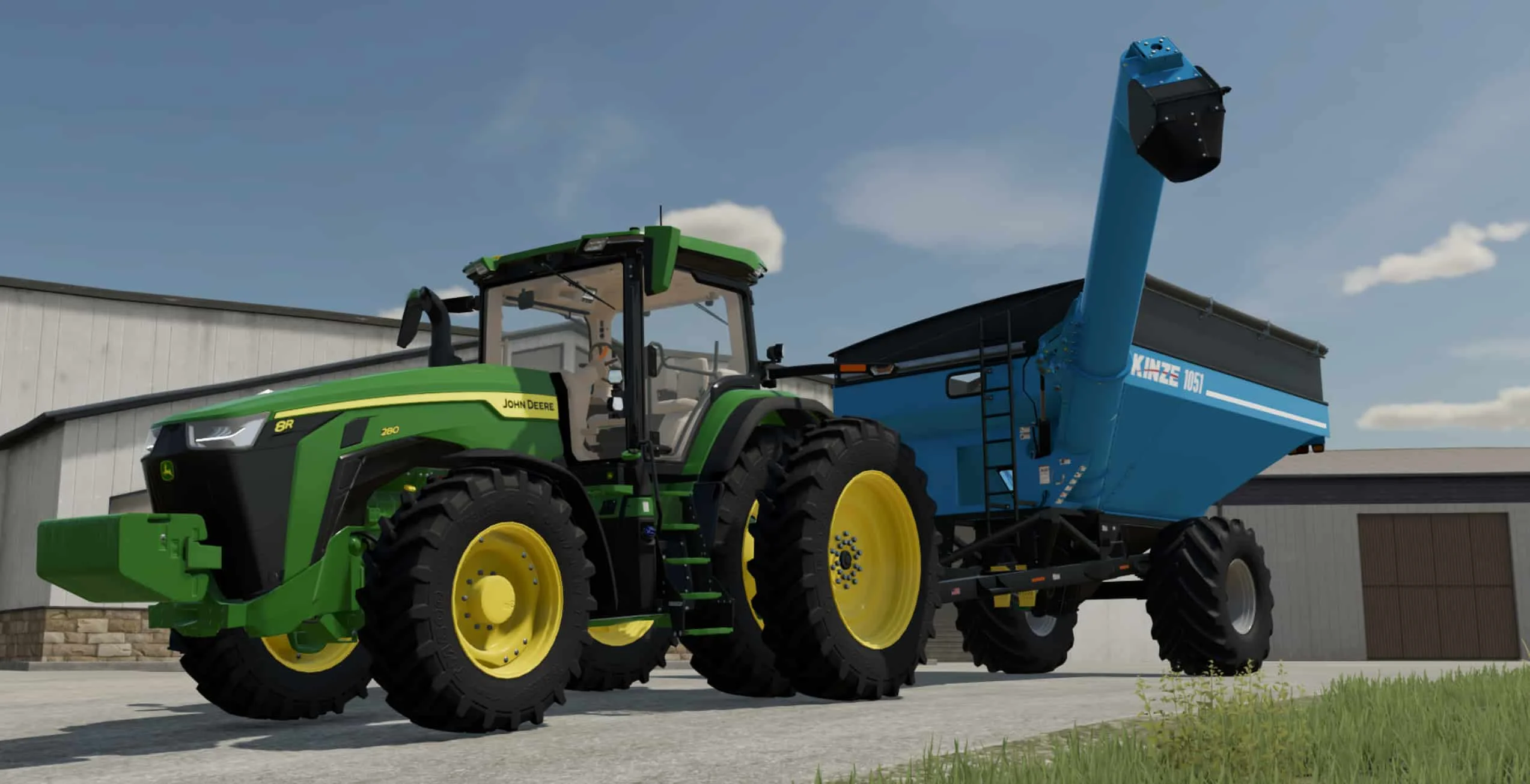 Kinze 51 Series Grain Carts V1.0 FS22 FS22 Mod Free Download