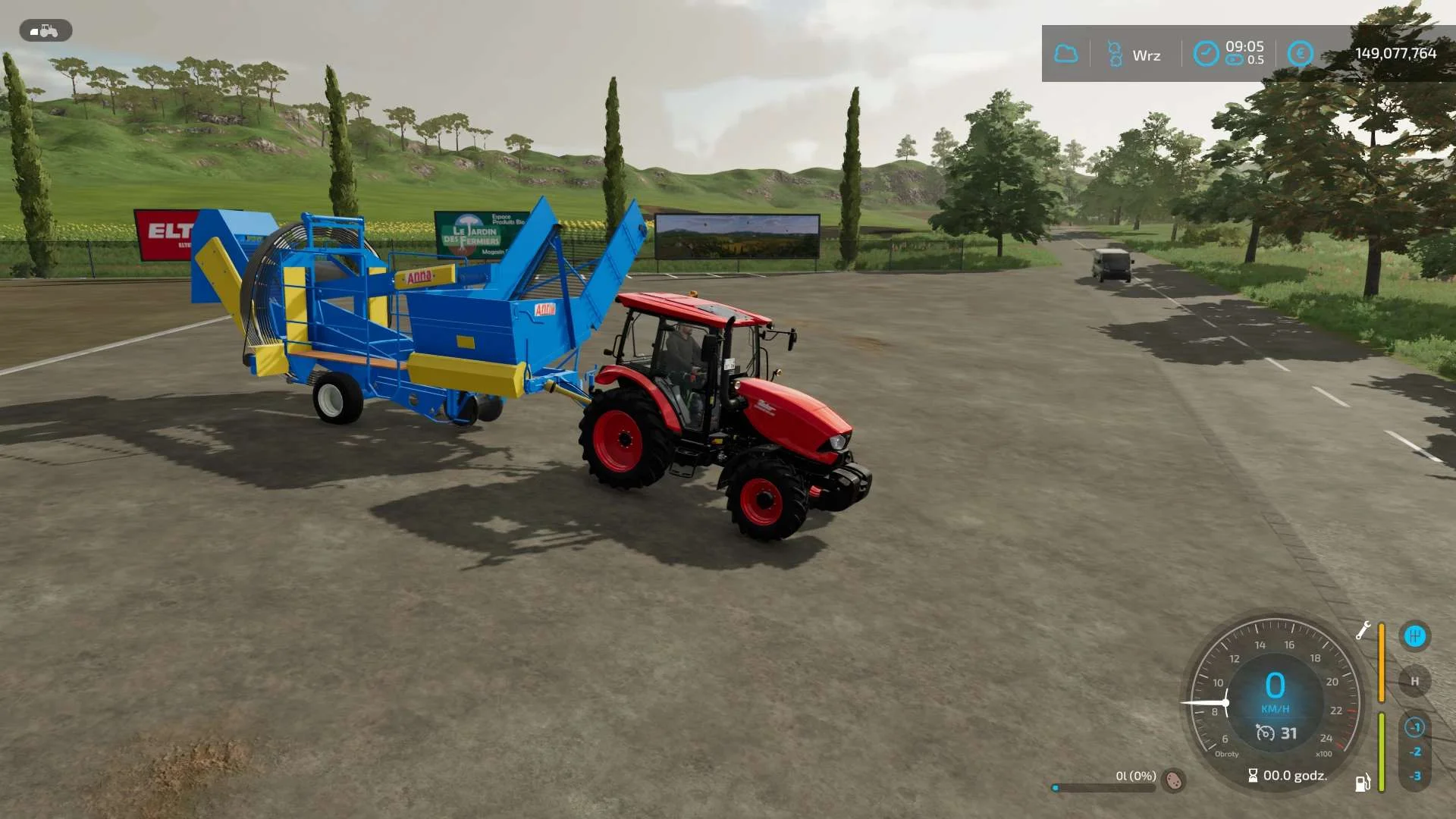 Kombajn Anna z644 v1.0 FS22 FS22 Mod Free Download