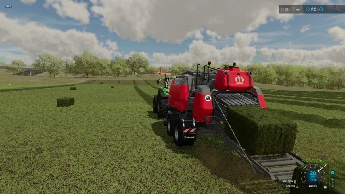 KRONE Big Pack 1290 HDPVC v1.0 FS22 FS22 Mod Free Download