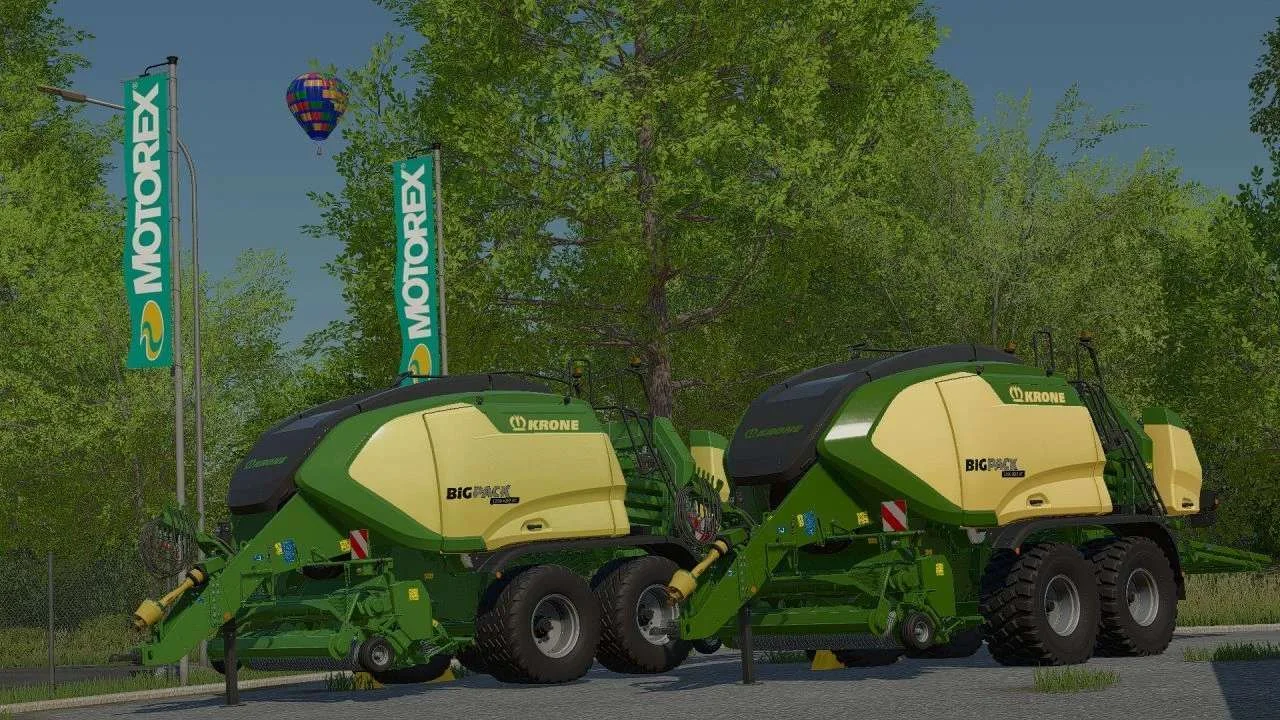Krone BiG Pack 1290 HDPVC v1.2 FS22