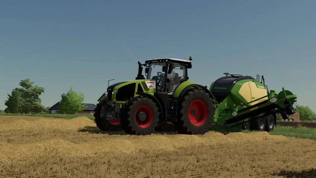 Krone BigPack 1290 HDP + Nadal R90 v1.0 FS22 FS22 Mod Free Download