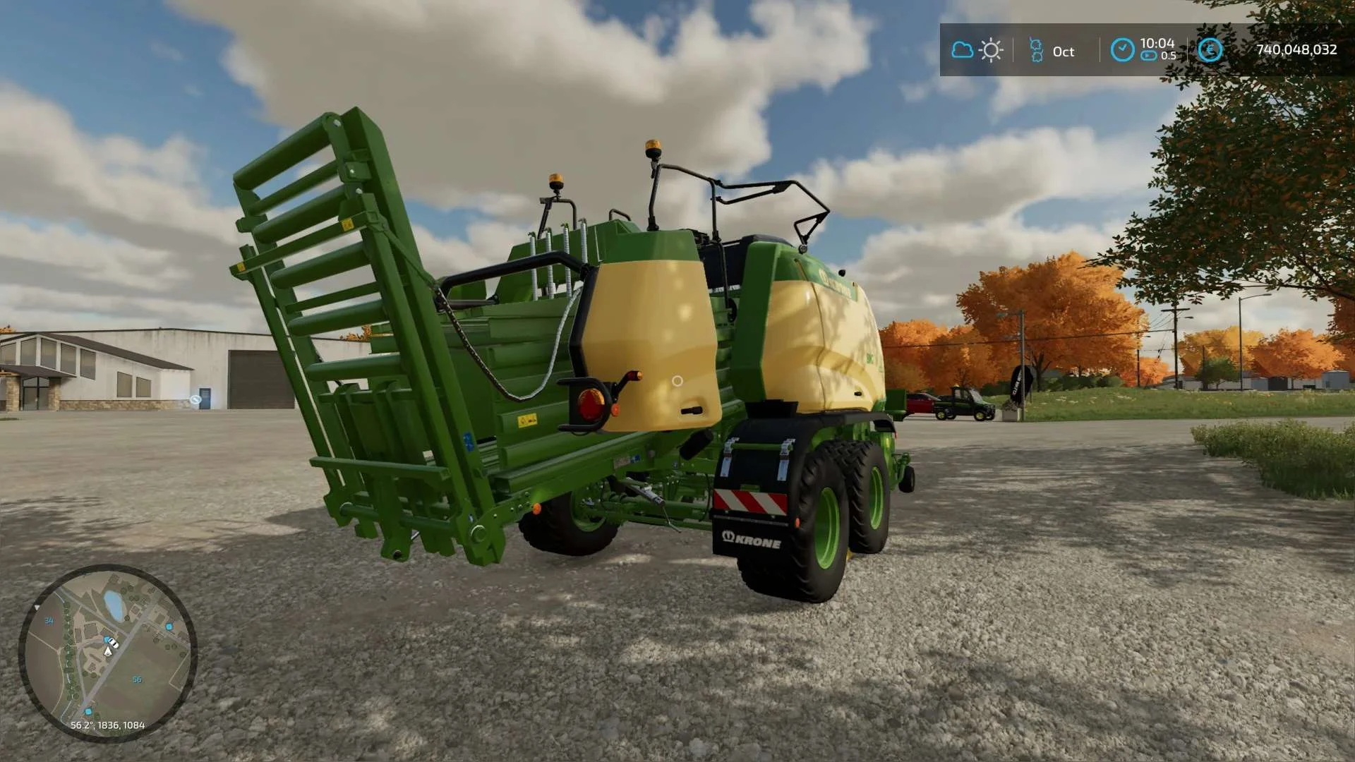 Krone BigPack 1290 Square Baler PBSMods Edition v1.0 FS22 FS22 Mod Free Download