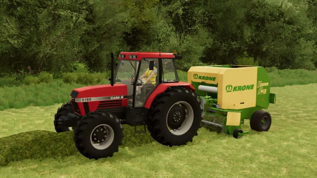 Krone Round Pack 1250 v1.0 FS22