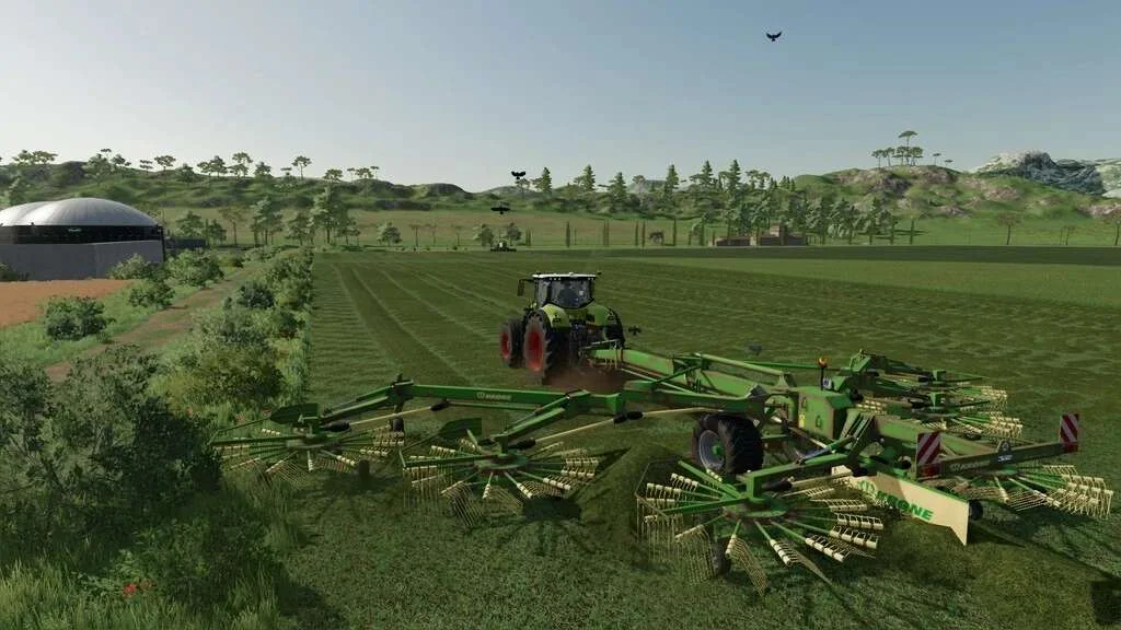 Krone Swadro 2000 v1.0.1 FS22 FS22 Mod Free Download
