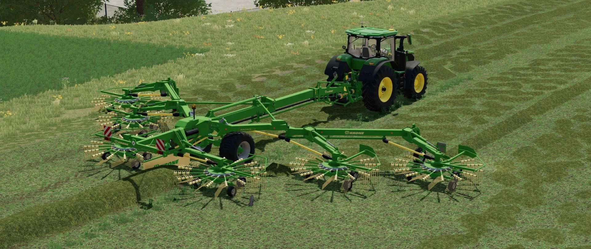 Krone Swadro 2000 v1.0 FS22 FS22 Mod Free Download