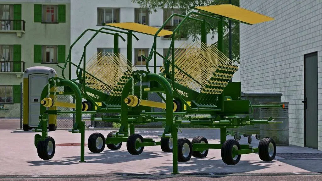 Krone Swadro 395 v1.1 FS22 FS22 Mod Free Download