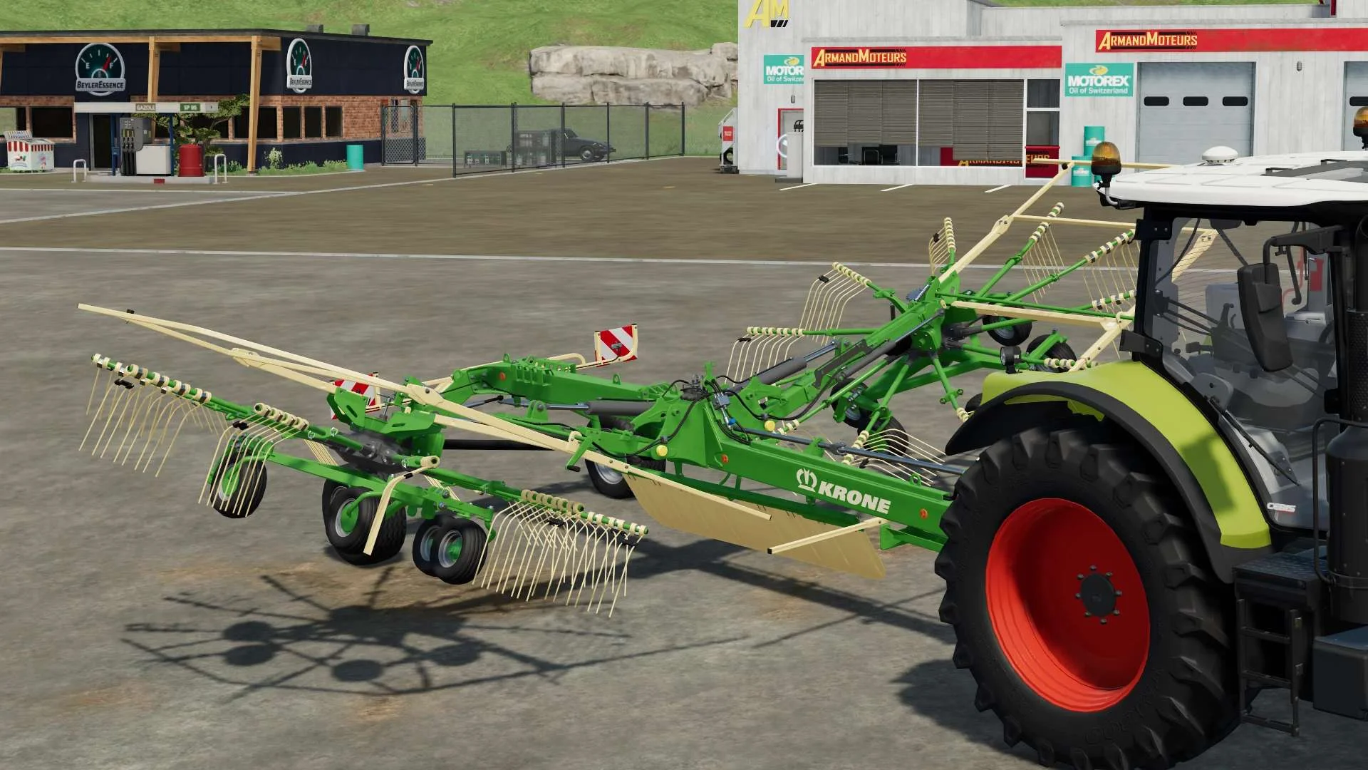Krone Swadro Schwader v1.0 FS22 FS22 Mod Free Download
