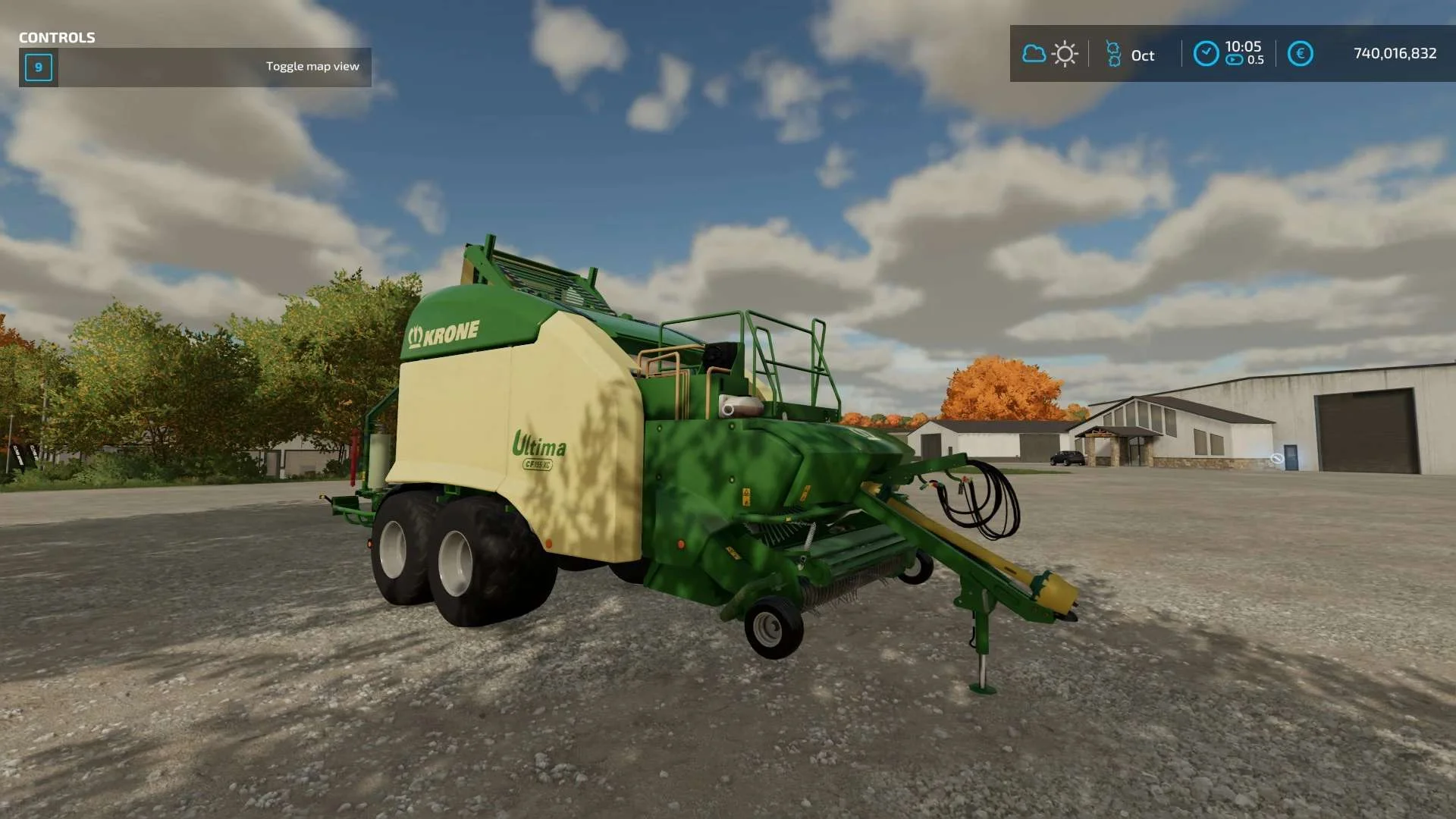 Krone Ultima CF 155 XC v2.0 FS22 FS22 Mod Free Download