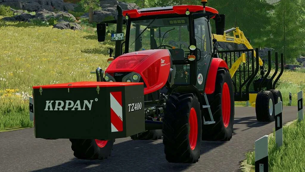 Krpan TZ400 v1.0 FS22 FS22 Mod Free Download