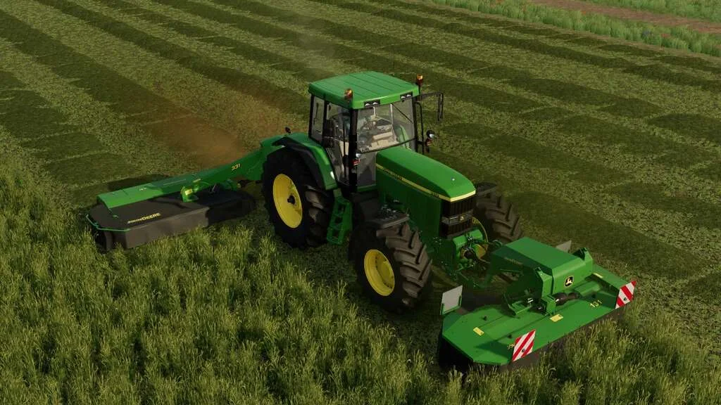 Kuhn And John Deere Mower Pack v1.0 FS22 FS22 Mod Free Download