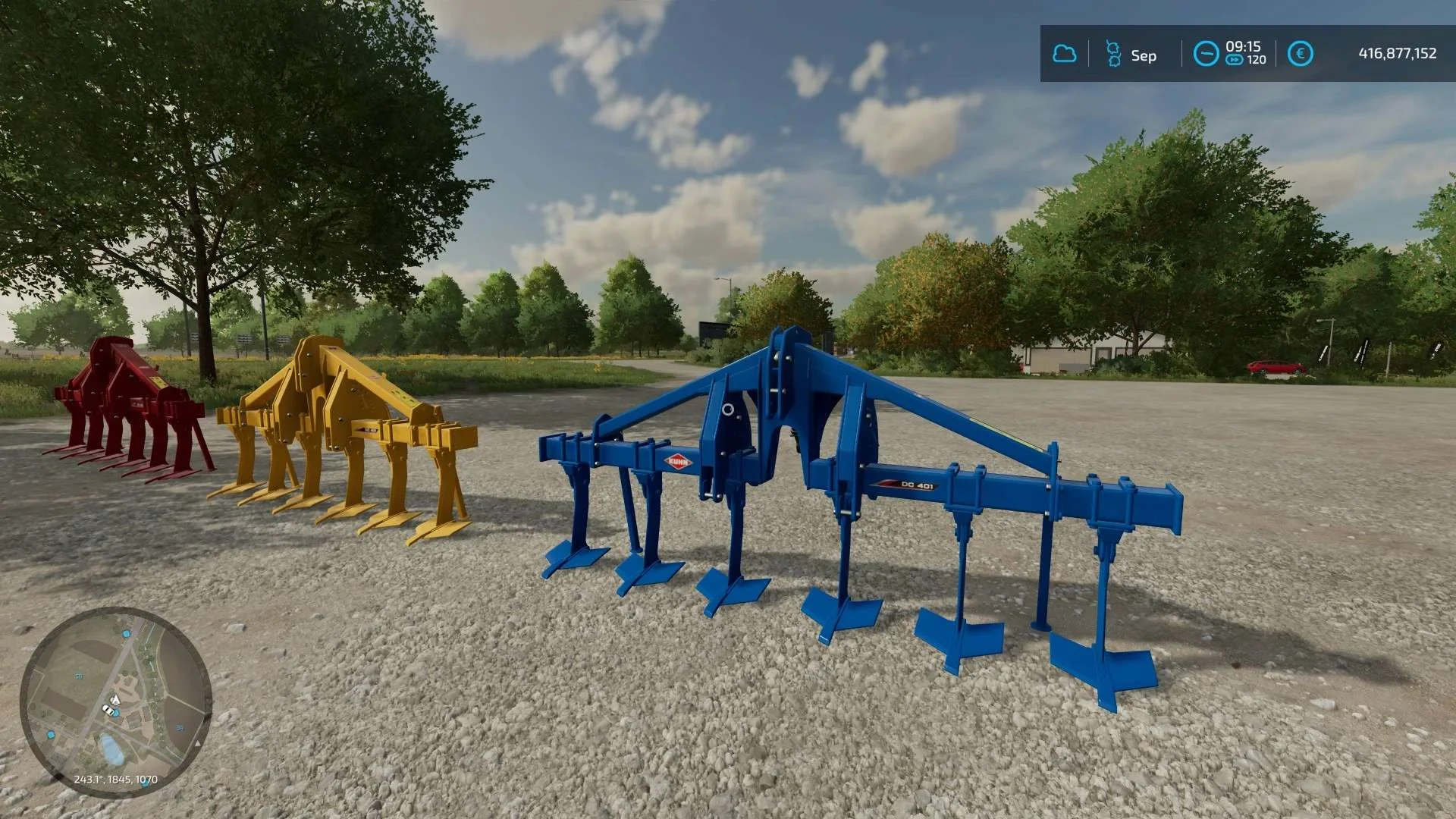 Kuhn DC 401 Super v1.0 FS22 FS22 Mod Free Download