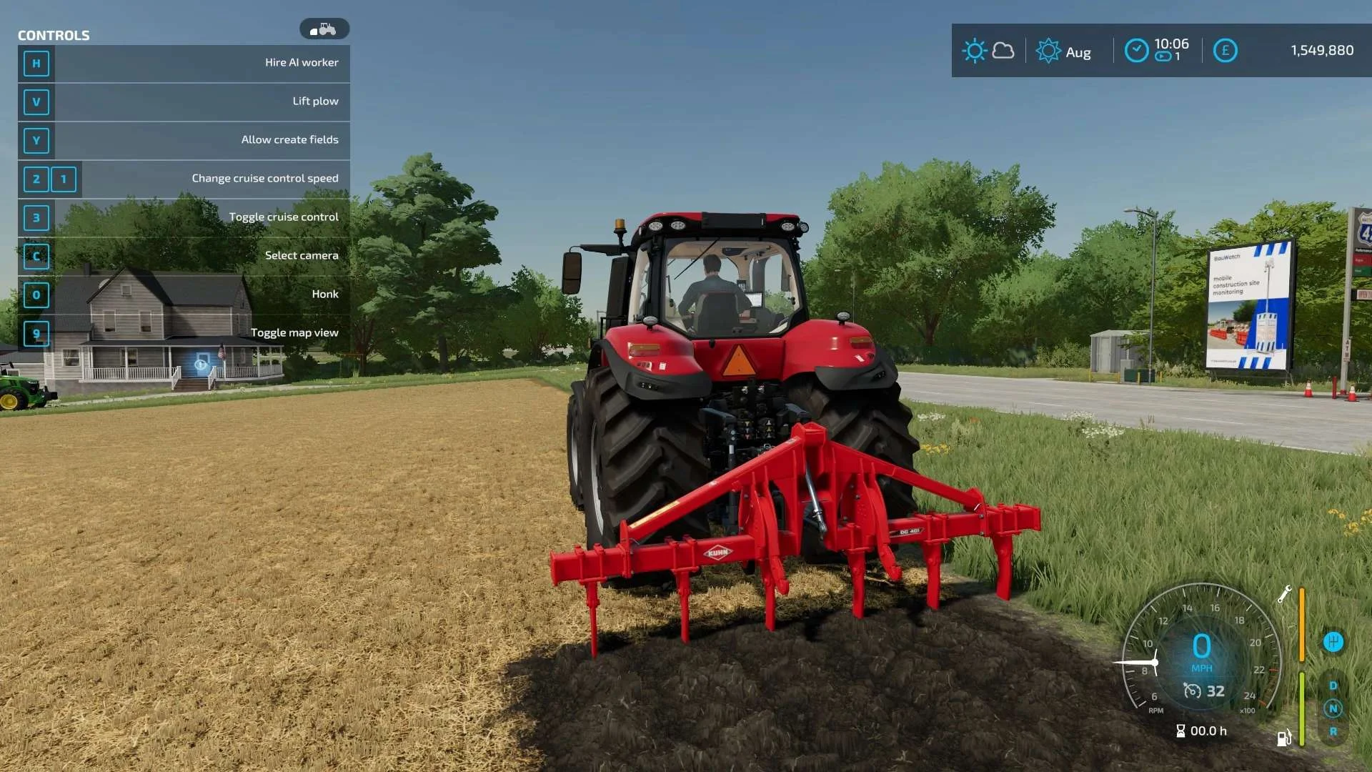 Kuhn DC401 By Stevie V1.0 FS22 FS22 Mod Free Download