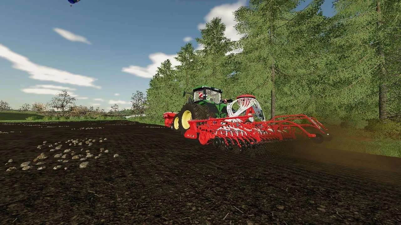 Kuhn HR 6040 RCS + BTFR 6030 Edit v1.1.1 FS22 FS22 Mod Free Download
