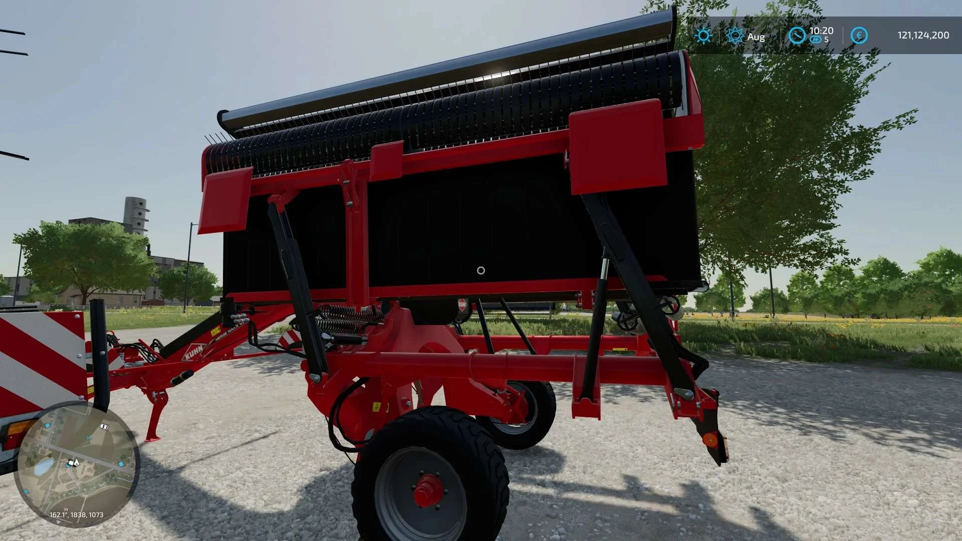 Kuhn Mergemaxx 950 v1.0.0.1 FS22 FS22 Mod Free Download