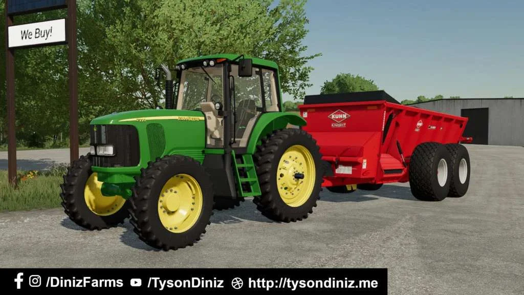 KUHN SLC 141 SIDE DISCHARGE MANURE SPREADER v1.0 FS22 FS22 Mod Free Download