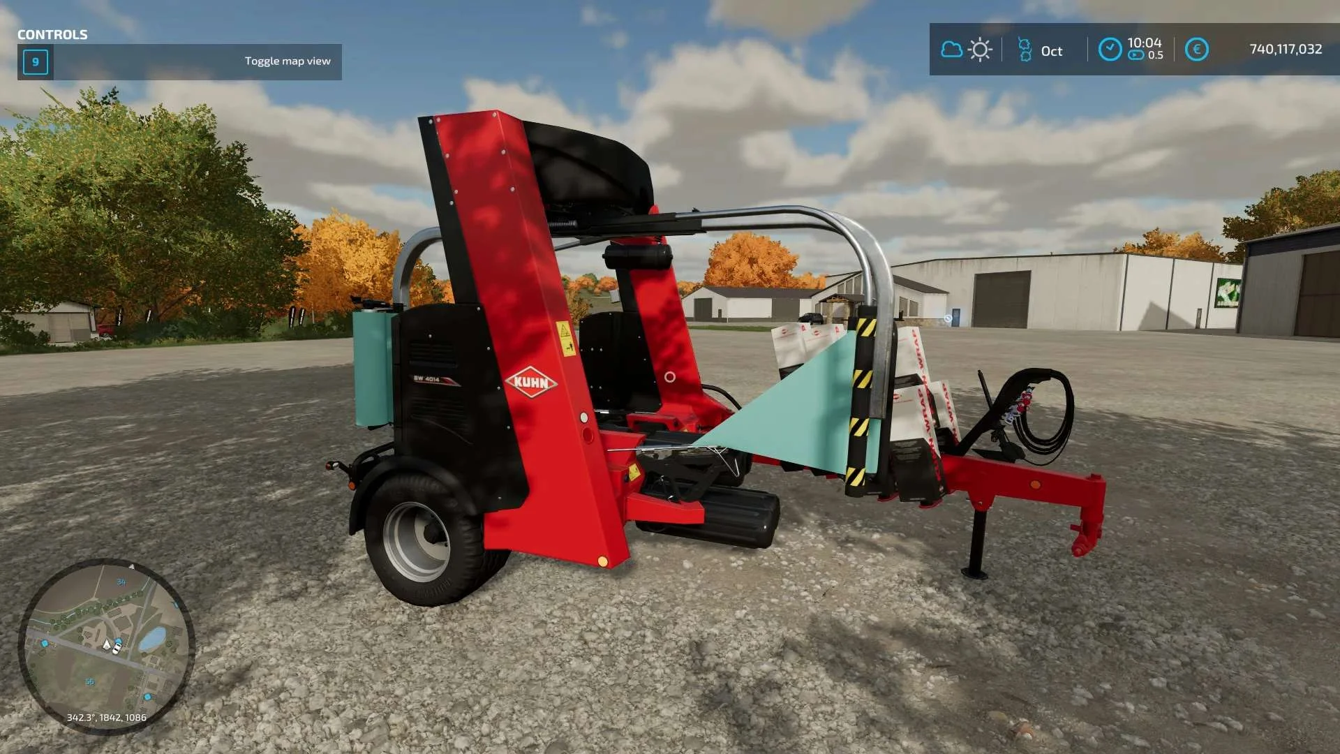 Kuhn SW 4014 v1.0 FS22 FS22 Mod Free Download