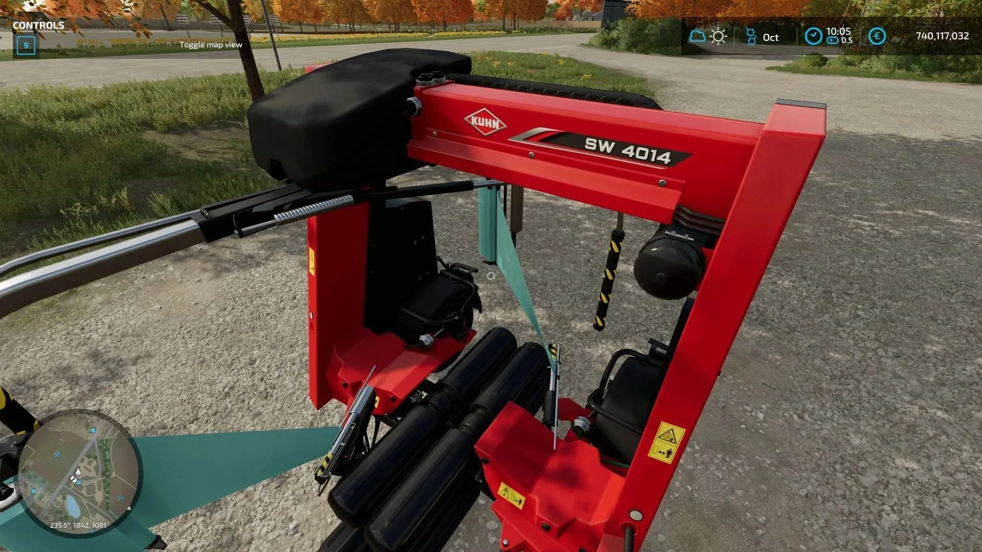 Kuhn SW 4014 v1.2 FS22 FS22 Mod Free Download
