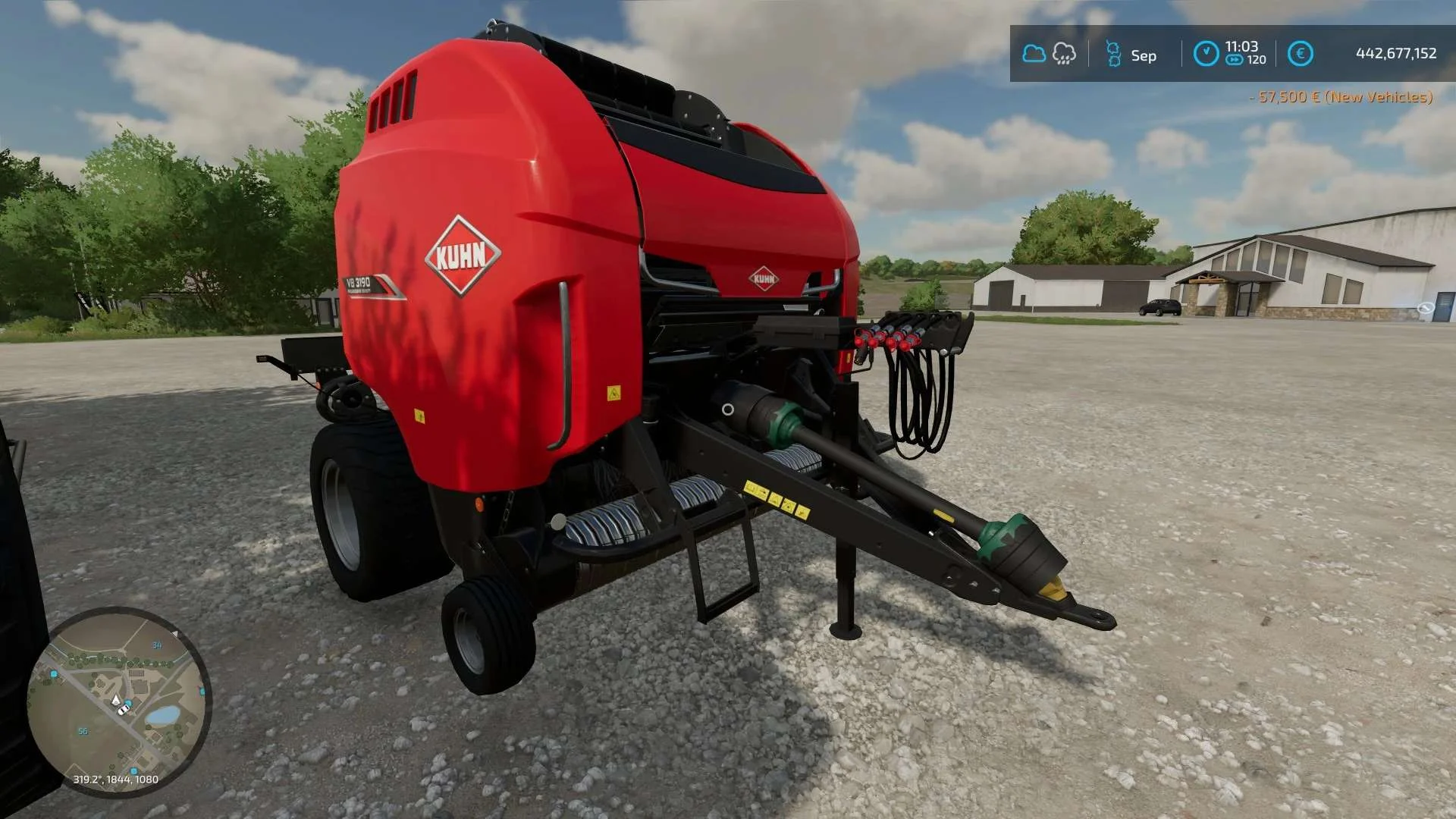 Kuhn VB 3190 AoiEdition v1.0.0.1 FS22 FS22 Mod Free Download