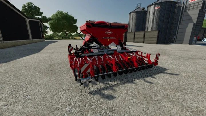 Kuhn Venta 4030 direct seeder V1.0 FS22 FS22 Mod Free Download
