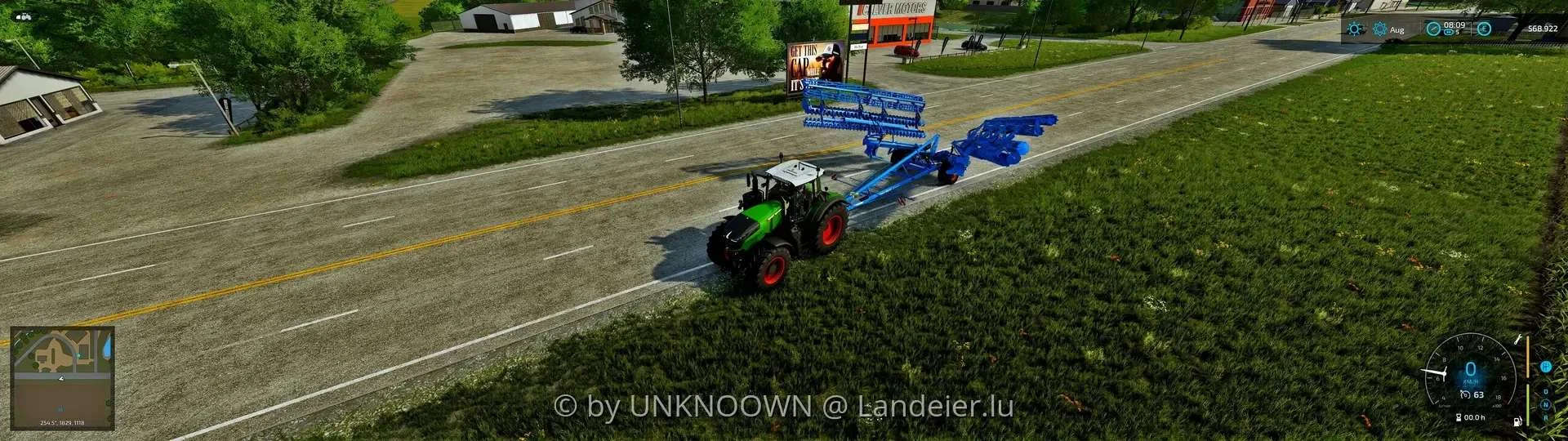 Lemken Gigant 12S v1.0 FS22 FS22 Mod Free Download