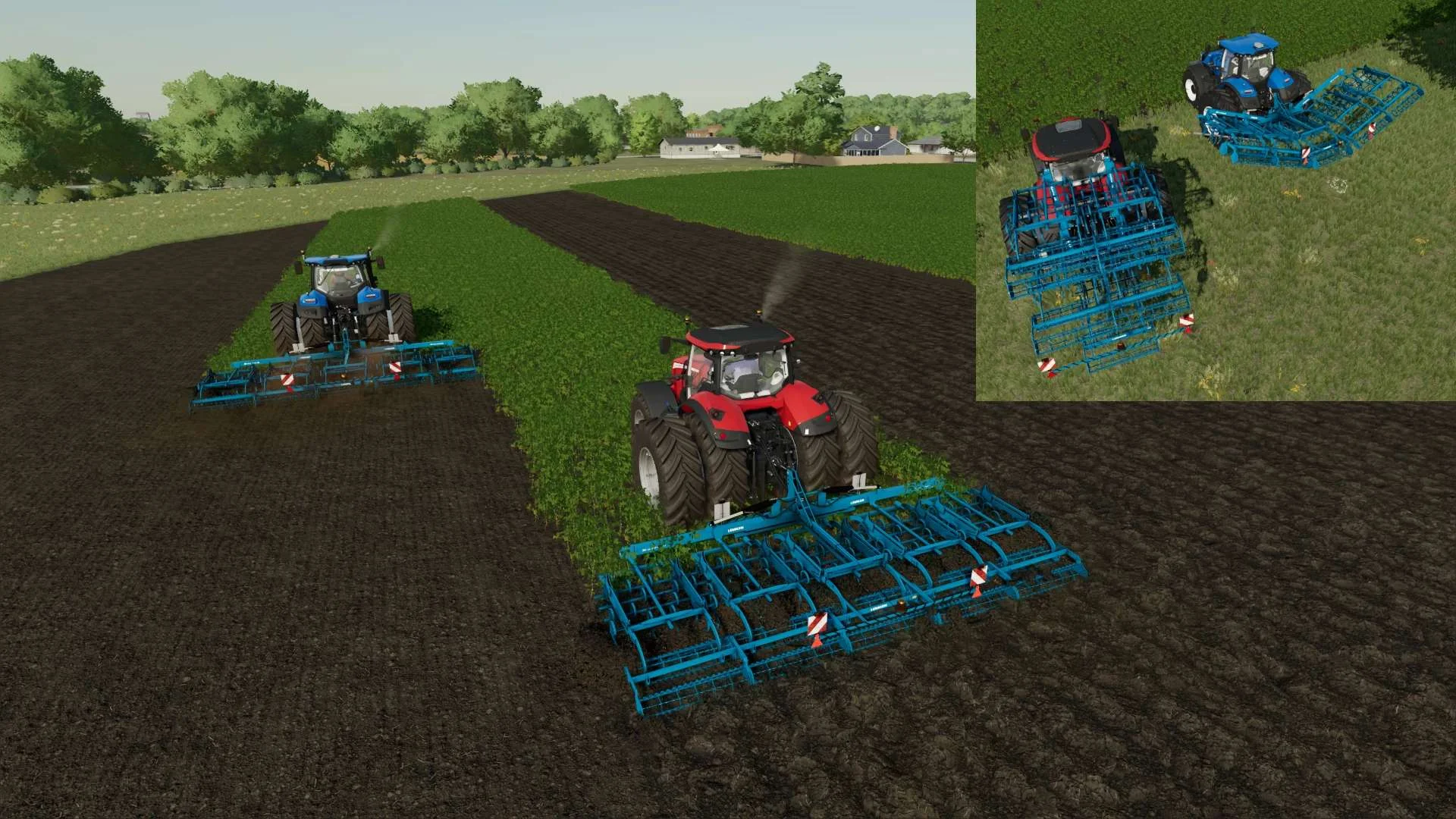 Lemken Korond 750l as cultivator AND plow v1.0 FS22 FS22 Mod Free Download