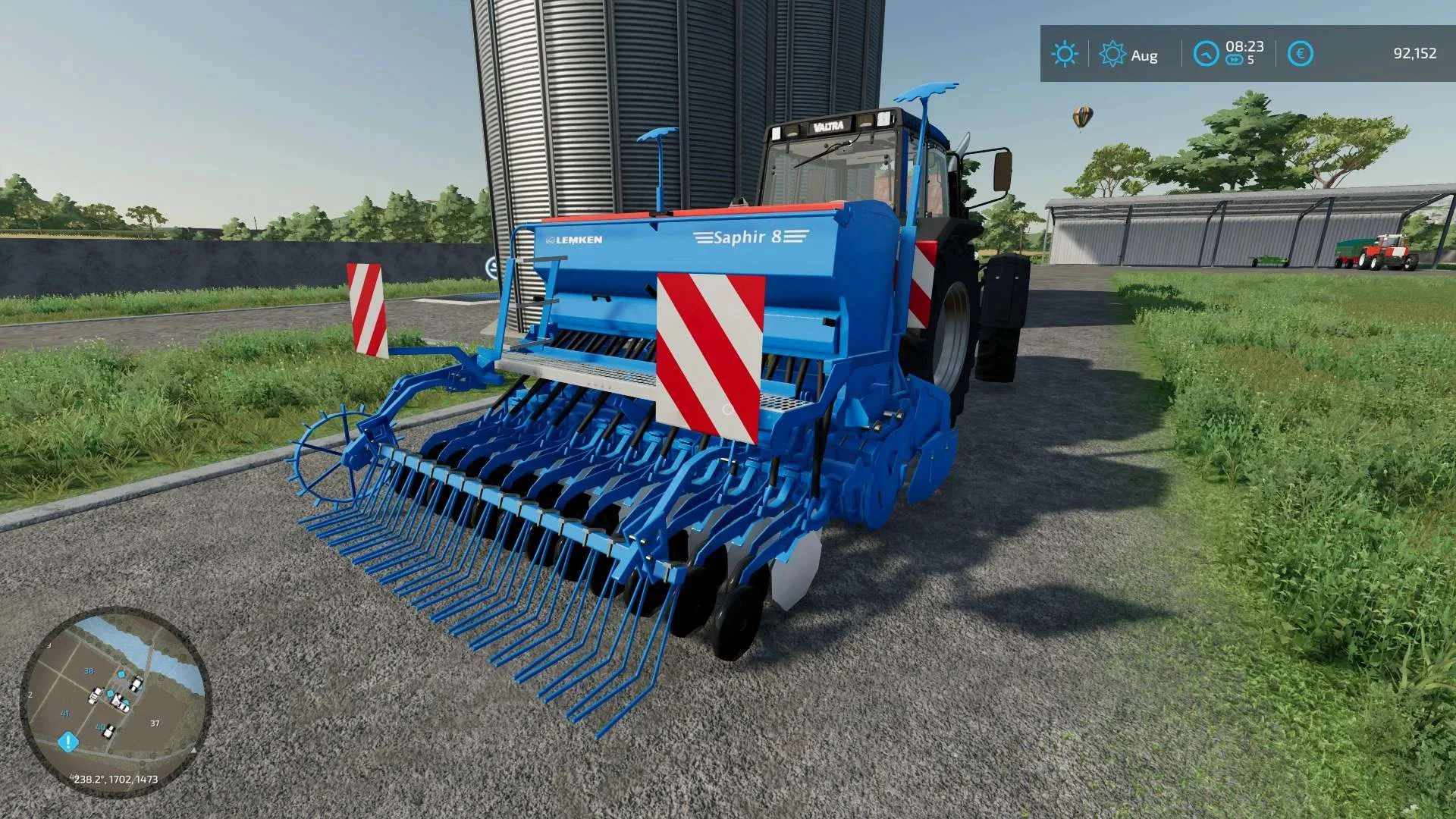 Lemken Saphir 8 v1.1 FS22