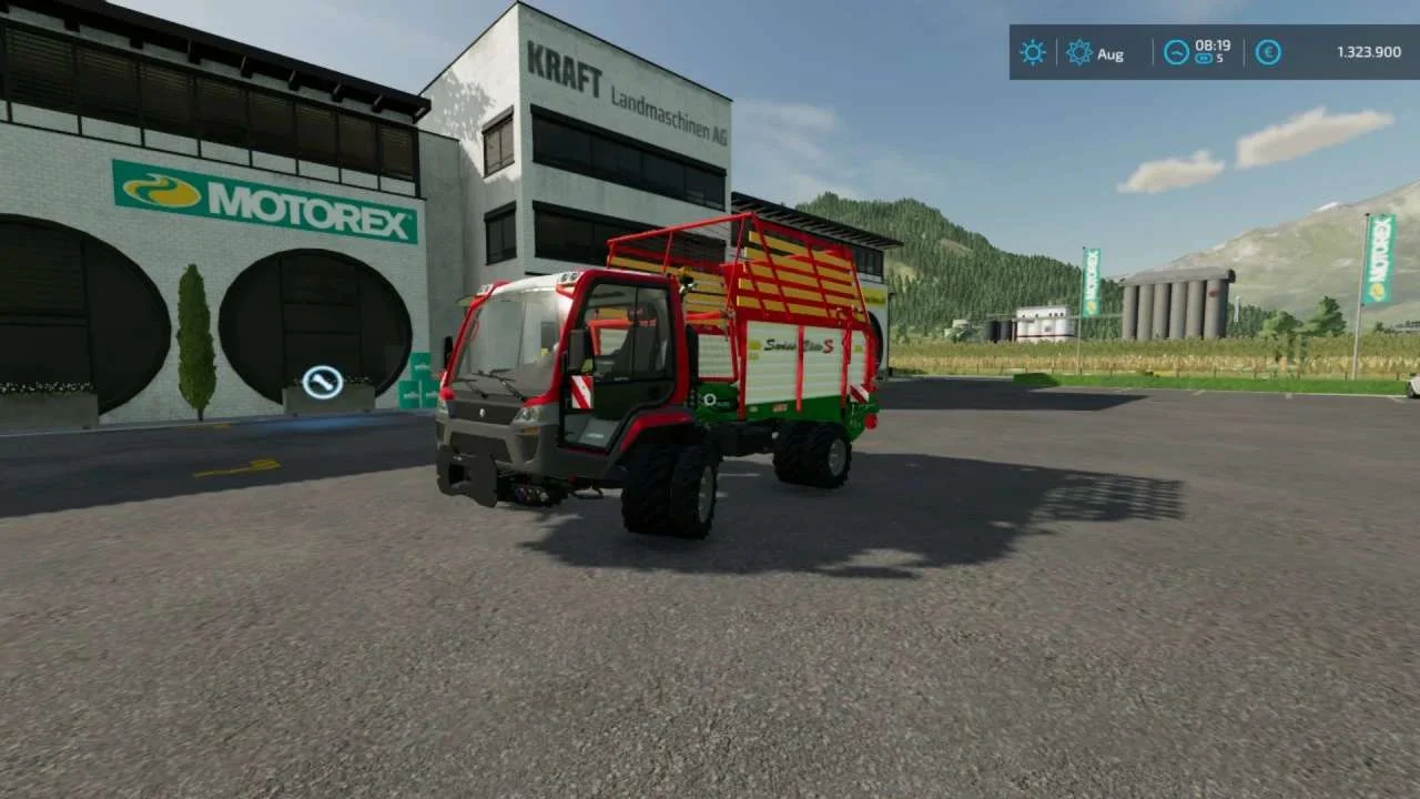 Lindner Unitrac 112 LDrive BETA v1.0 FS22 FS22 Mod Free Download