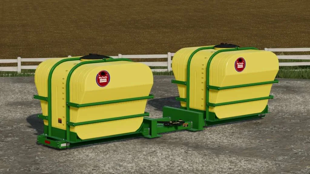 Lizard Big Turtle Saddle Tanks v1.0 FS22 FS22 Mod Free Download