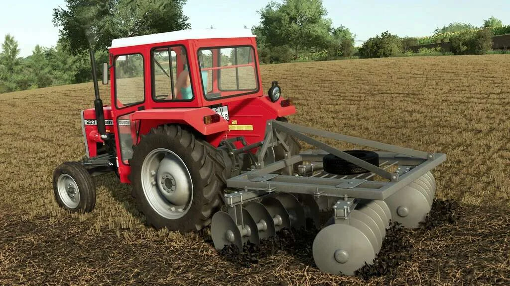 Lizard Disc Harrow 2.5 v1.1 FS22 FS22 Mod Free Download