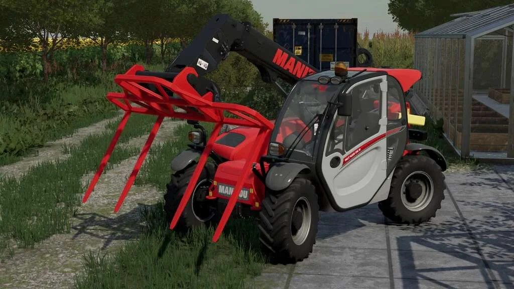 Lizard Double PalletFork v1.0 FS22 FS22 Mod Free Download
