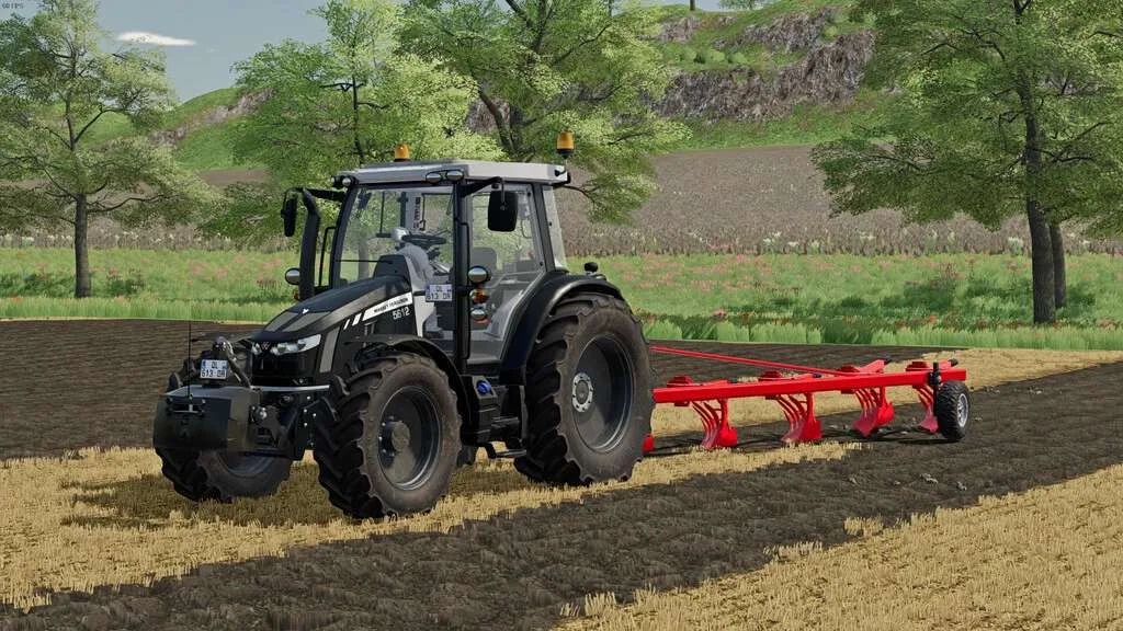 Lizard Famed 5 Spring Plow v1.0 FS22 FS22 Mod Free Download