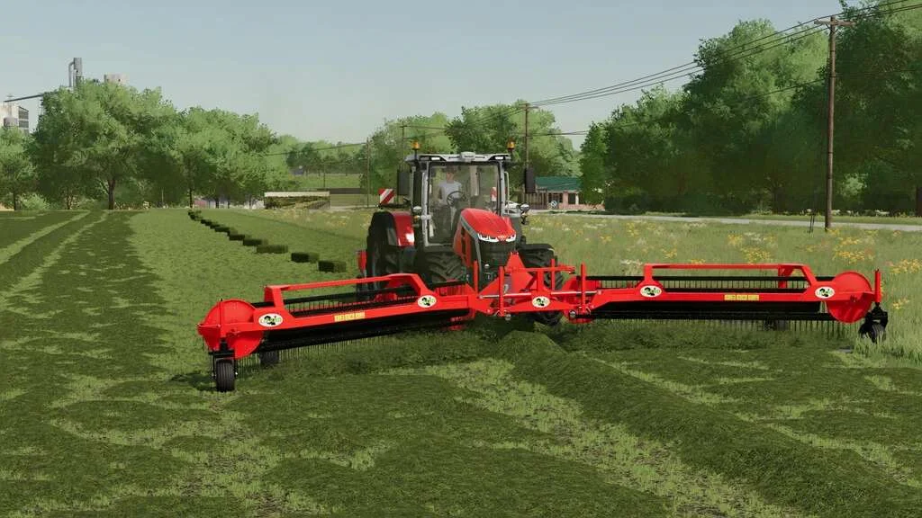 Lizard R90 Rake v1.0 FS22 FS22 Mod Free Download