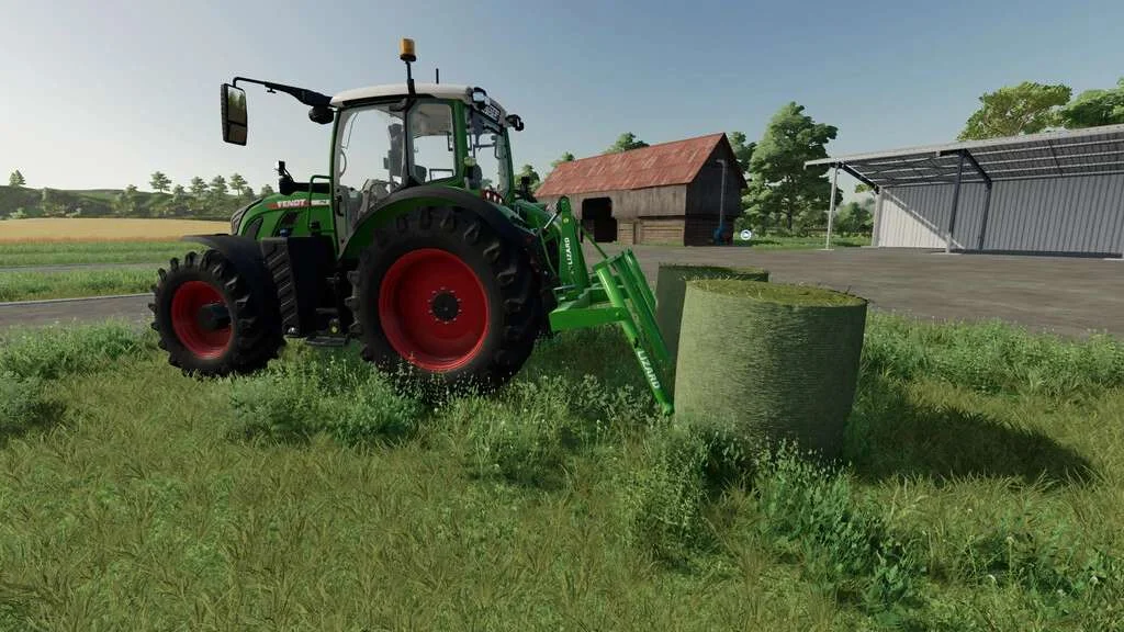 Lizard Round Bale Fork v1.0 FS22 FS22 Mod Free Download