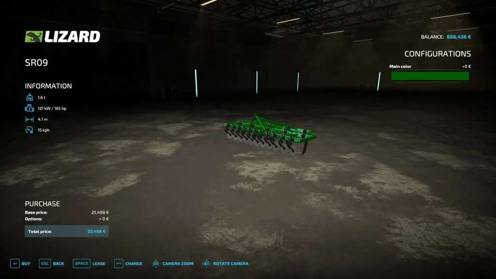 Lizard SR Series v1.0 FS22 FS22 Mod Free Download