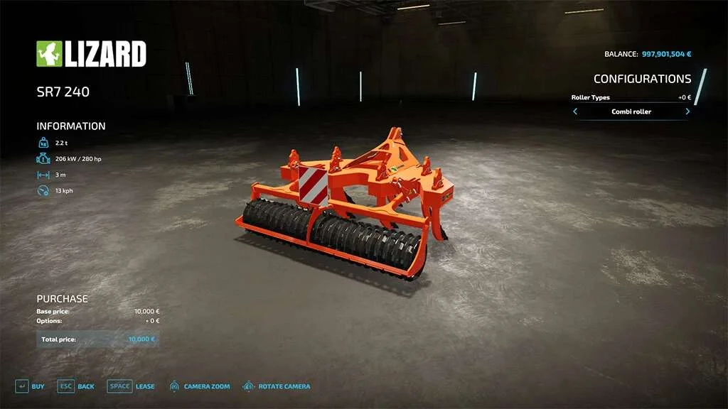 Lizard SR7 240 v1.1 FS22
